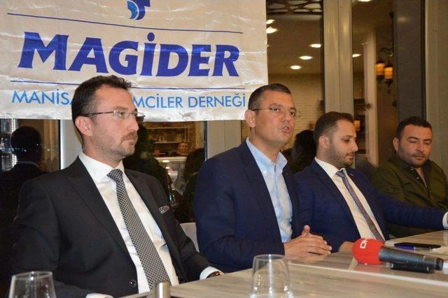 Chp’li Özel’den ’kandil’ Değerlendirmesi