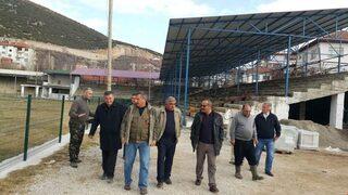 Vali Yılmaz, Dirmil Güreş Sahasını İnceledi