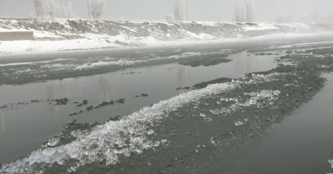 Murat Nehri&rsquo;nde Antartika&rsquo;yı Andıran G&ouml;r&uuml;nt&uuml;ler