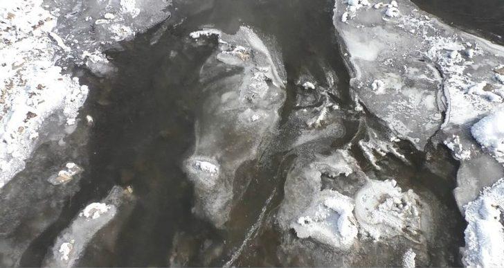 Murat Nehri’nde Antartika’yı Andıran Görüntüler G3