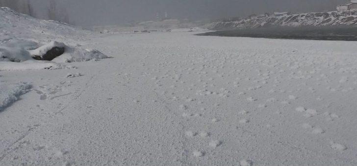 Murat Nehri’nde Antartika’yı Andıran Görüntüler G4