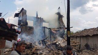 Kavacık Köyü’nde Yangın Paniği