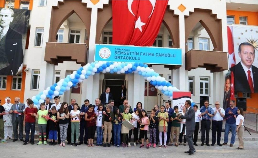 Şemsettin Fatma &Ccedil;amoğlu İlk&ouml;ğretim Okulunun Resmi A&ccedil;ılışı T&ouml;renle Yapıldı