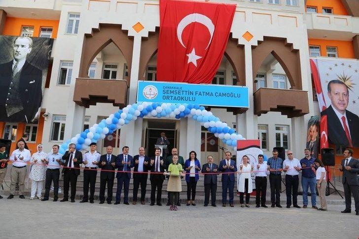 Şemsettin Fatma Çamoğlu İlköğretim Okulunun Resmi Açılışı Törenle Yapıldı G3