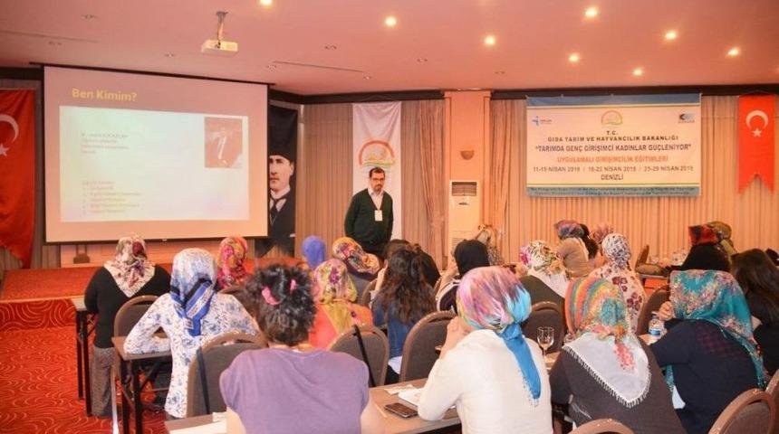 Tarımda Gen&ccedil; Kadın Girişimciler Eğitime Başladı