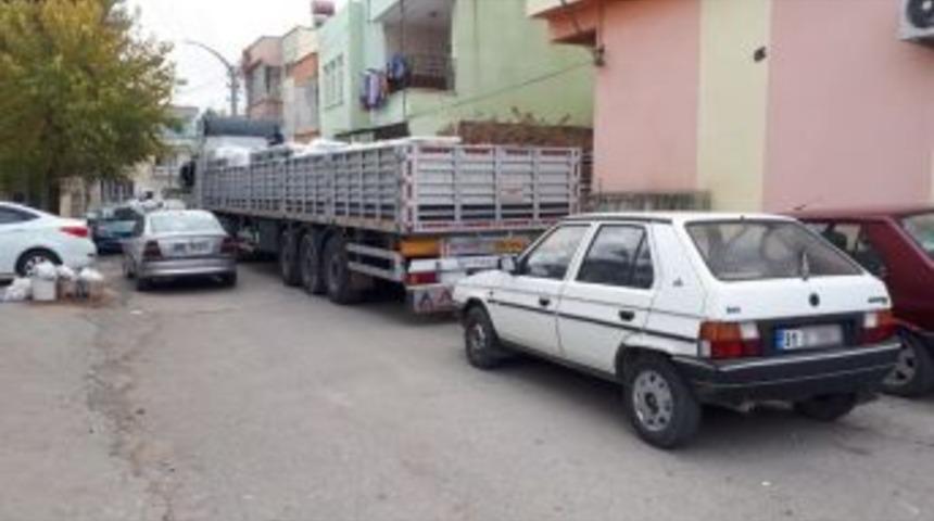 Sokağa Parkedilen Tıra Tepki