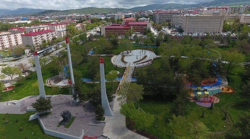 B&uuml;y&uuml;kşehir&rsquo;den Aziziye Parkı&rsquo;na &Ouml;zel Peyzaj