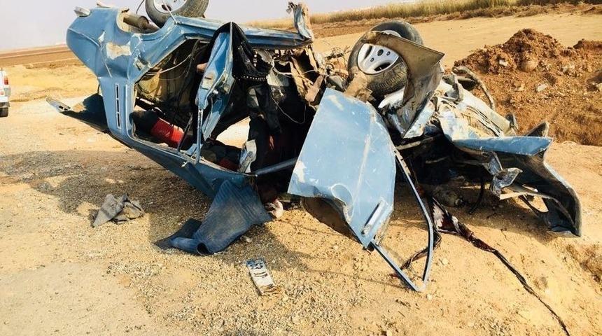 Otomobil Takla Attı: 1 &Ouml;l&uuml;, 3 Yaralı