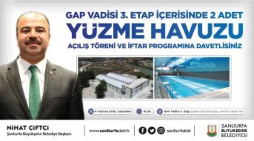 Olimpik Y&uuml;zme Havuzu A&ccedil;ılıyor