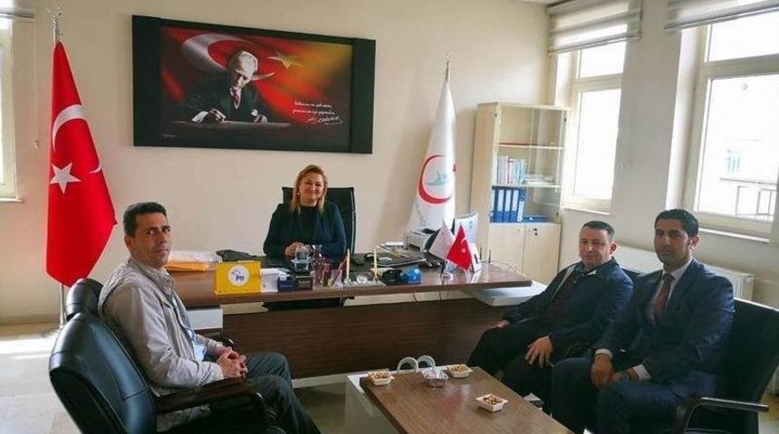 Bedensel Engellilerden Dr. Toprak&rsquo;a Ziyaret