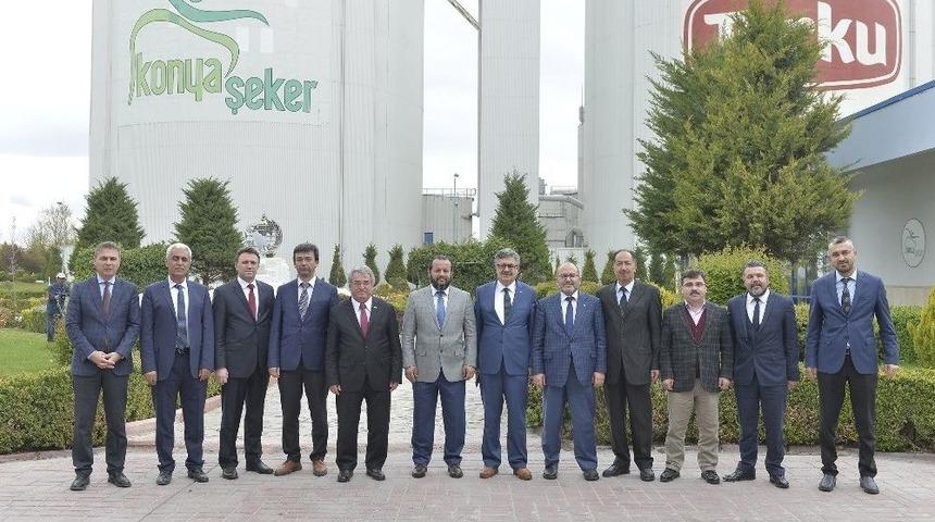 Km&uuml; Heyeti Konya&rsquo;daki Tesislere Teknik Gezi D&uuml;zenledi