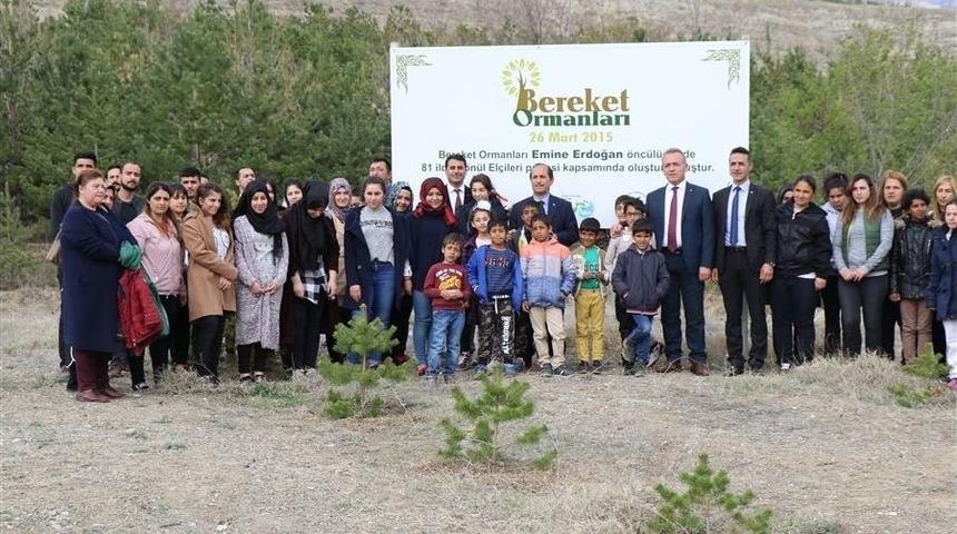 Bereket Ormanı Yeni Fidanlarla &ldquo;bereketlendi&rdquo;