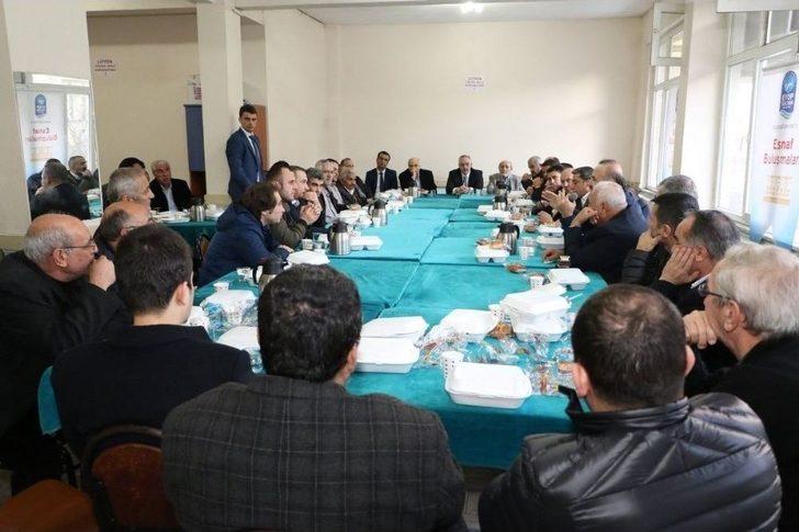 Başkan Remzi Aydın’dan Özlem Çarşısı Esnafıyla Toplantı G4