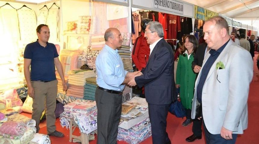 Başkan Vergili &lsquo;den &Ccedil;adır Esnafına Ziyaret