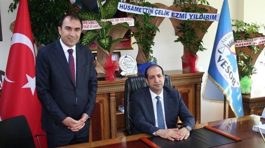Bakan Yardımcısı Fatih &Ccedil;ift&ccedil;i, Vesob&rsquo;u Ziyaret Etti