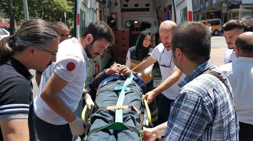 Samsun’da Kamyonet İle Motosiklet Çarpıştı: 1 Yaralı