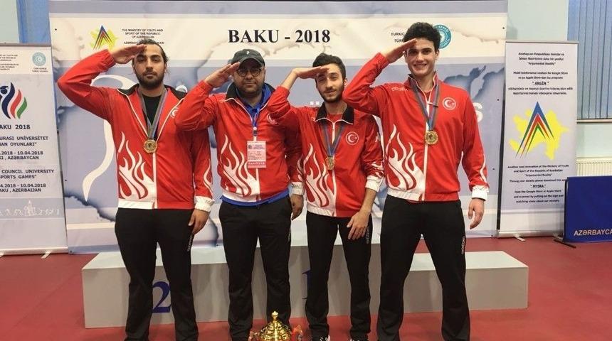 Erim Ve Ekibinden Bak&uuml;&rsquo;de B&uuml;y&uuml;k Başarı