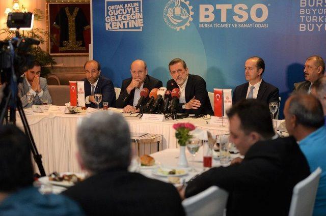 Btso Başkanı İbrahim Burkay: