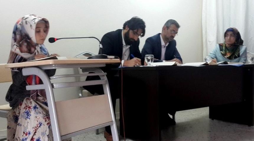 Kahta&rsquo;da Kur&rsquo;an-ı Kerim&rsquo;i G&uuml;zel Okuma Yarışması D&uuml;zenlendi