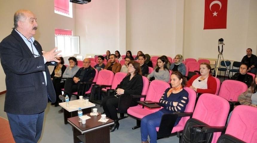 Kmo Başkanı Geleceğin M&uuml;hendislerini Bilgilendirdi