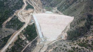 İnhisar Çaltı Barajında Sona Gelindi