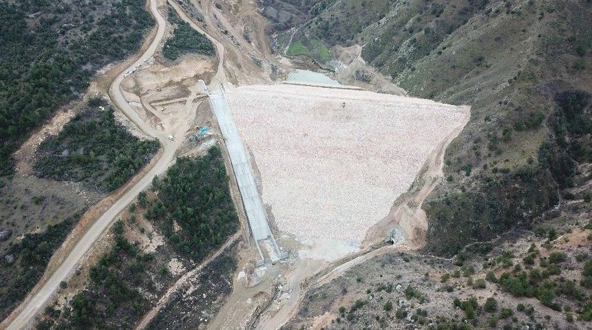 İnhisar Çaltı Barajında Sona Gelindi