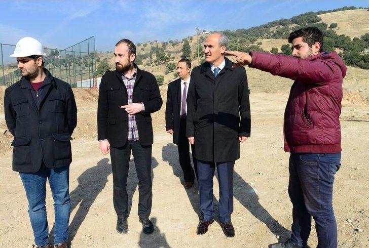 Dulkadiroğlu Kapalı Yüzme Havuzunun Temeli Atıldı G4