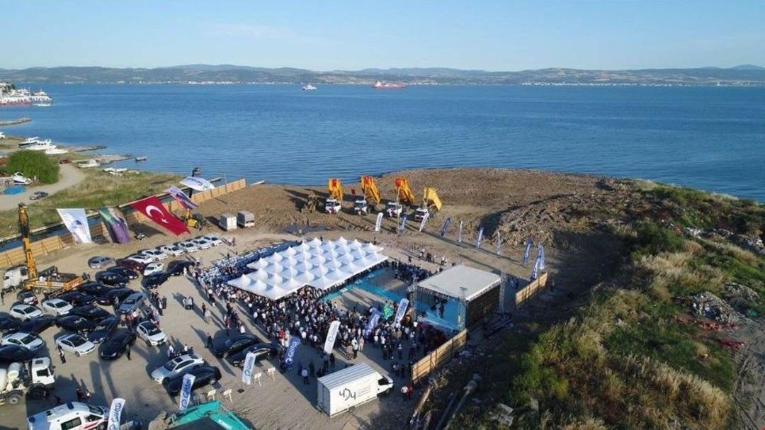 Gelibolu Yeni Feribot Terminalinin Temelleri Atıldı