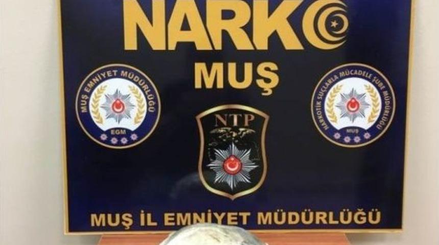Muş’ta 1 Kilo 123 Gram Esrar Ele Geçirildi