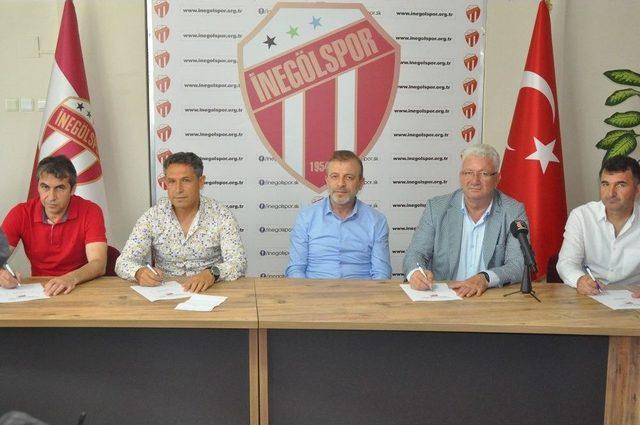 İnegölspor’da Ertekin İmzayı Attı