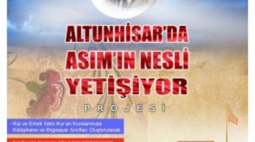 Altunhisar, Projeleriyle G&ouml;z Dolduruyor