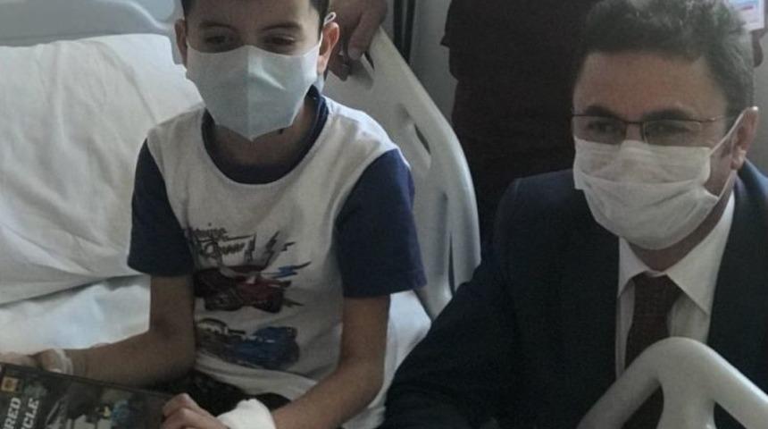 K&ouml;ksoy&rsquo;dan L&ouml;semili &Ccedil;ocuklara Yakın İlgi