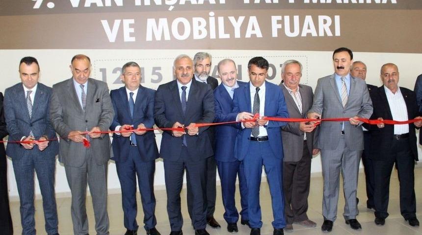 Van&rsquo;da &lsquo;inşaat Yapı Makina Ve Mobilya Fuarı&rsquo; A&ccedil;ıldı