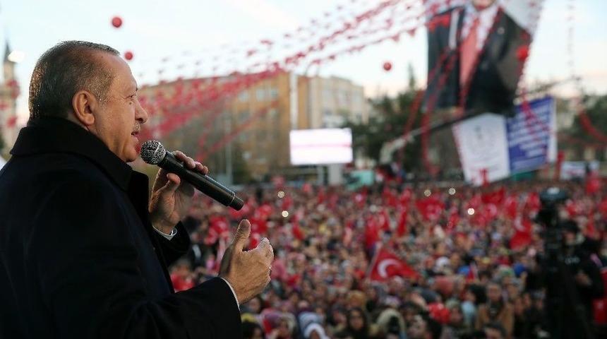 Cumhurbaşkanı Recep Tayyip Erdoğan: "t&uuml;rkiye&rsquo;nin Yanı Başında Ter&ouml;r Oluşumlarına İzin Vermeyeceğiz"