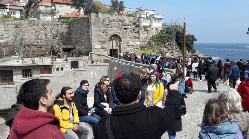 Rektör Uzun, Viyana Teknik Üniversitesinden Konuklarıyla Amasra’yı Konuştu