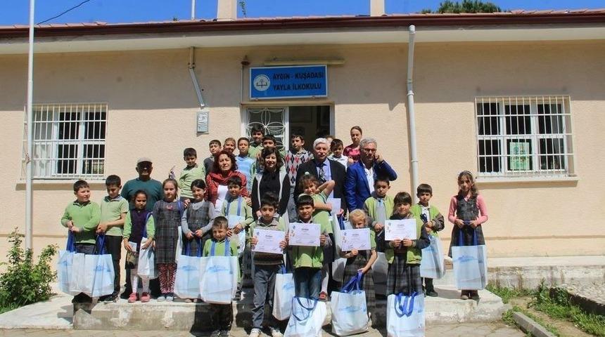 Kuşadası&rsquo;nda &rsquo;t&uuml;ll&uuml;şah&rsquo; İ&ccedil;in Resim Yarışması D&uuml;zenlendi