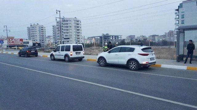 Kaza Tehlikesi Atlatan Polislere Çocuk Sürücü Şoku