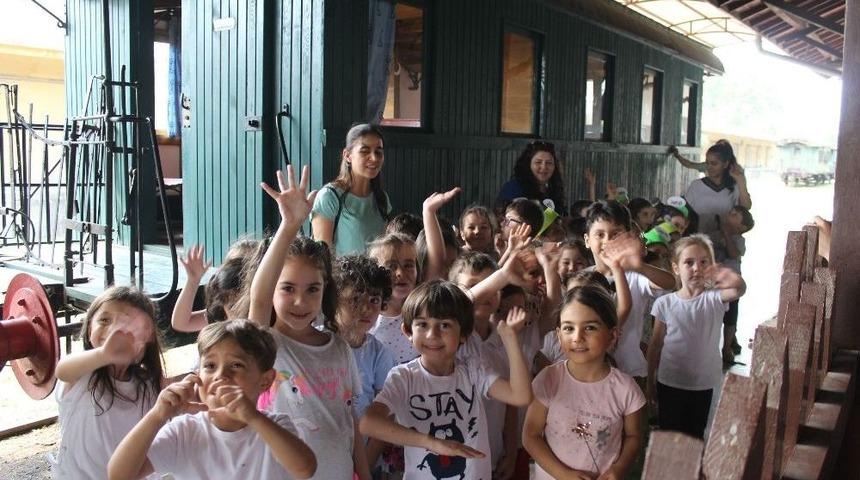 Minikler Gıdı Gıdı Treniyle Heyecan Dolu Anlar Yaşadı