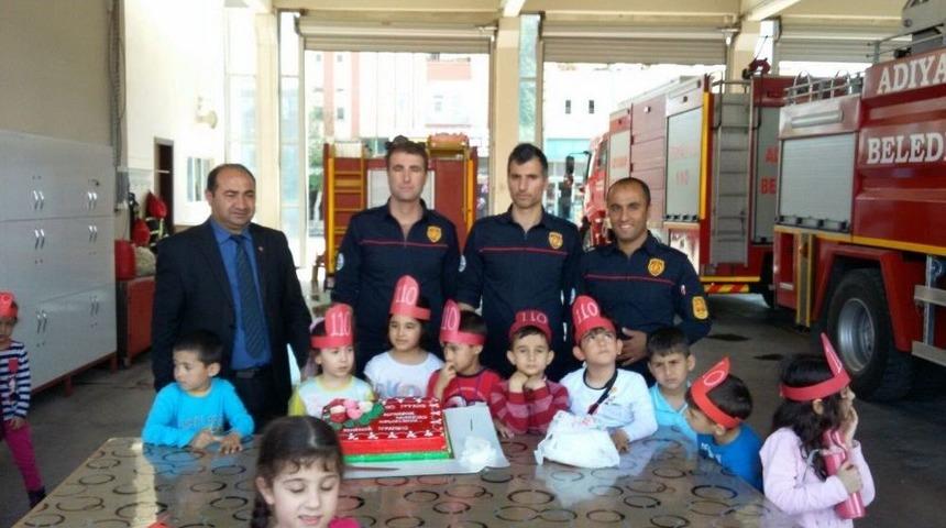 Minikler İtfaiyeyi Tanıdı
