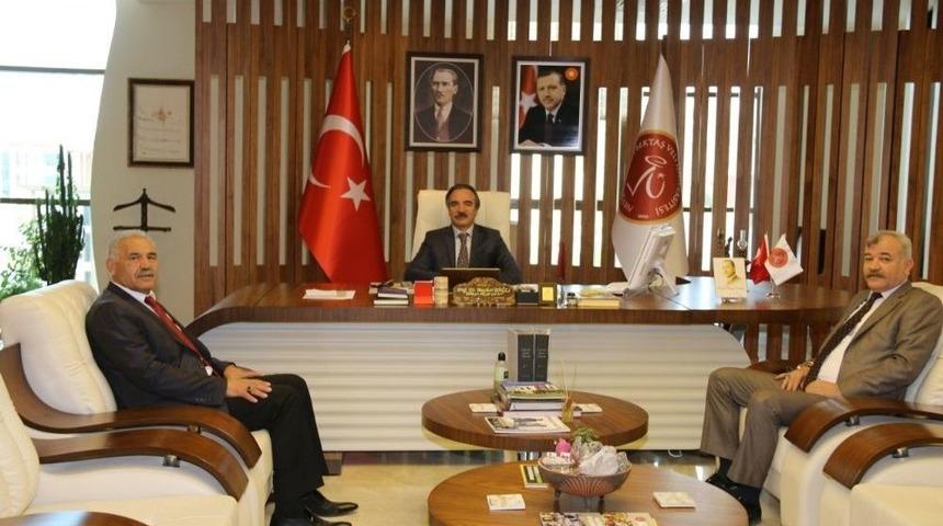 Nesob Başkanı Pınarbaşı Rektör Bağlı’yı Ziyaret Etti