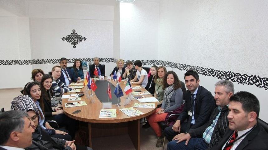 Ahlat&rsquo;ta "erasmus +k201" Projesi