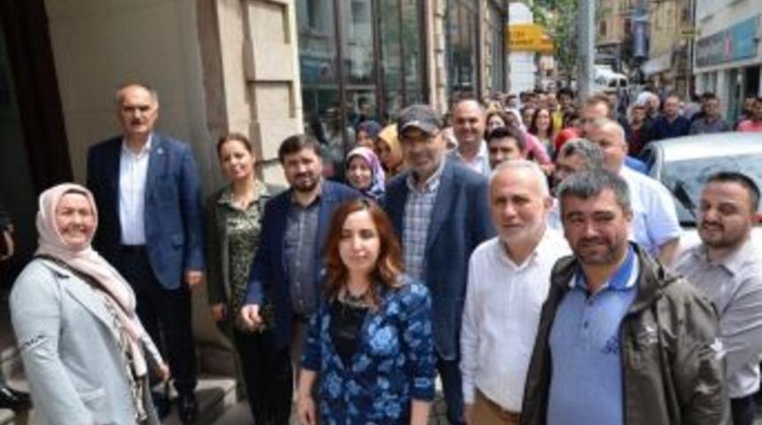 Cumhurbaşkanı Erdoğan&rsquo;ın Se&ccedil;im Kampanyasına Partisinin Giresun Teşkilatından Destek