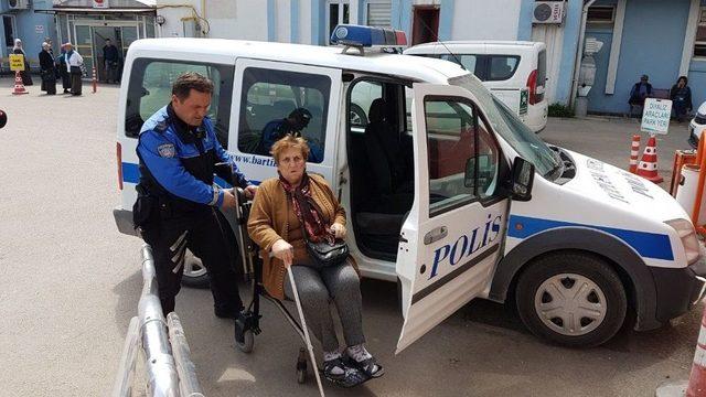 (özel Haber) Polis Evlatları Şükran Teyzelerine Sahip Çıktı