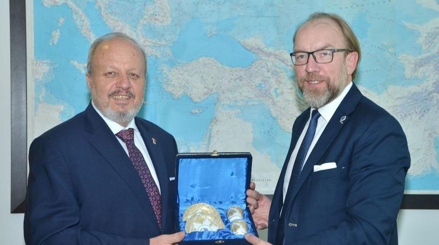 Ankaralı Sanayiciye Ukrayna&rsquo;dan Davet