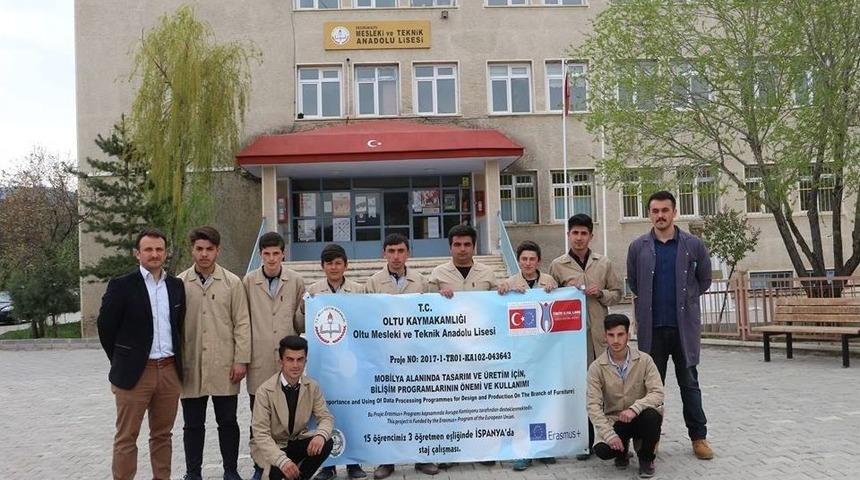 Mesleki Ve Teknik Liseli Öğrenciler İspanya’ya Gitmeye Hazırlanıyor