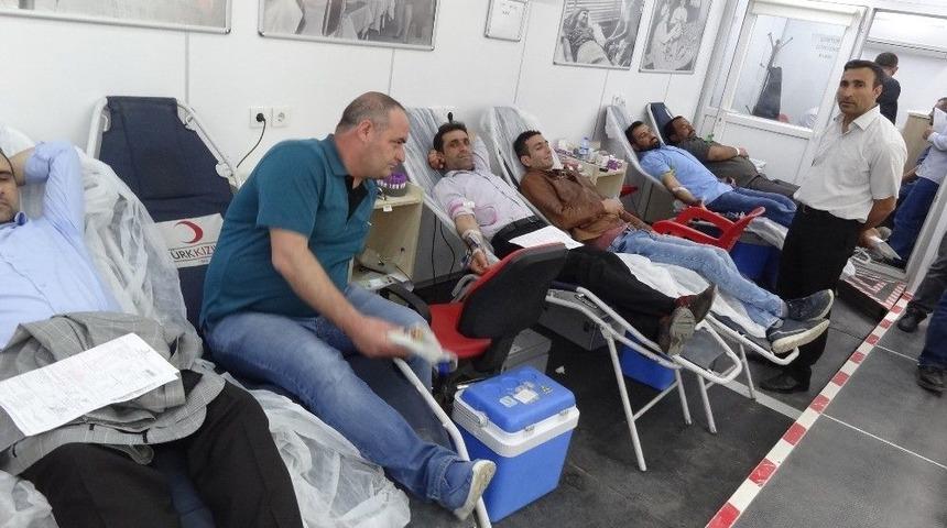 Ceylanpınar&rsquo;da Kızılay&rsquo;dan Kan Bağışı Kampanyası