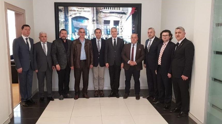 Başkan Yılmazer&rsquo;den, Satso&rsquo;ya Hayırlı Olsun Ziyareti