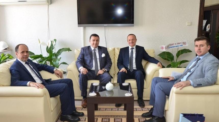 Başkan Bakıcı Bilecik&rsquo;e Yeni Atanan İl M&uuml;d&uuml;rlerini Ziyaret Etti