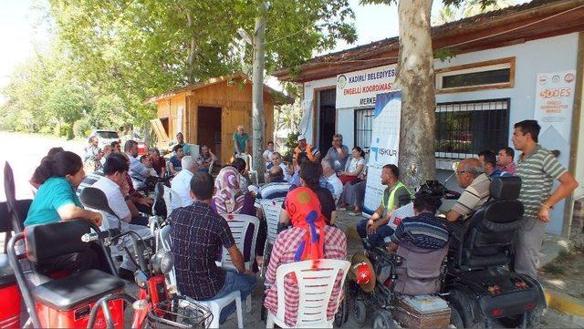 Kadirli’de Engellilere, Girişimcilik Hibe Desteği Anlatıldı