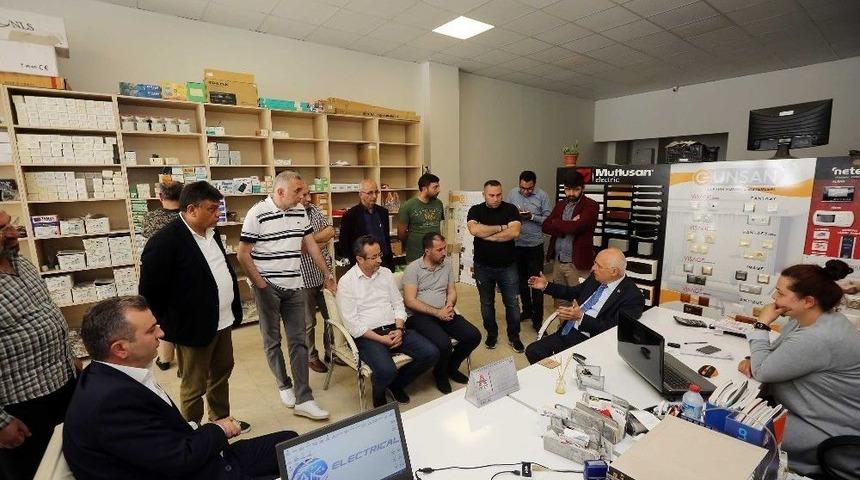 Başkan Yaşar’dan Sel Mağduru İşletmelere Ziyaret